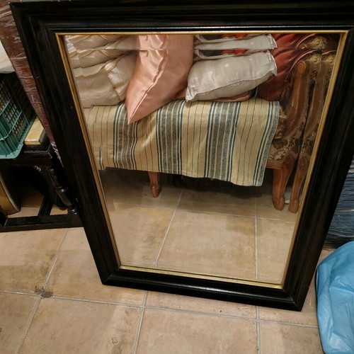 Mirrors like new, wooden and metal set