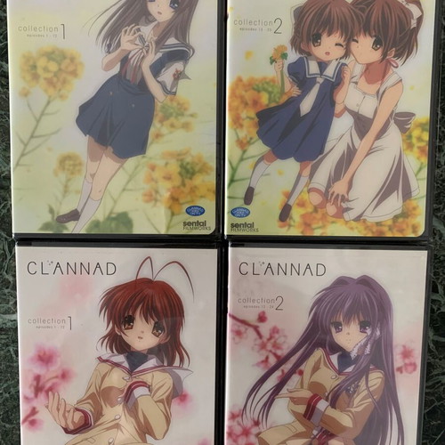 Clannad DVD set new, complete series with subtitles