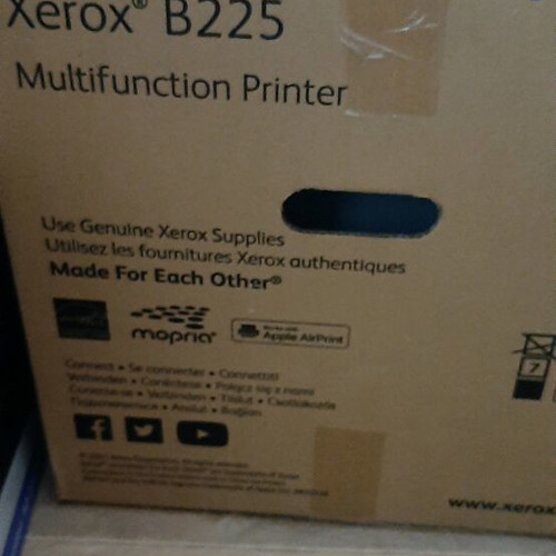 Xerox B225V_DNI Black and White Laser Multifunction Printer like new