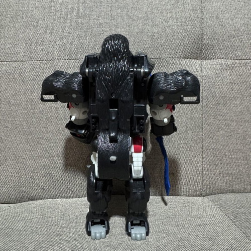 Transformers Beast Wars Optimus Primal figure complete with accessories used
