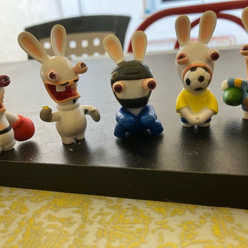 Rabbids Invasion figures lot of 10, like new