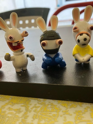 Rabbids Invasion figures lot of 10, like new