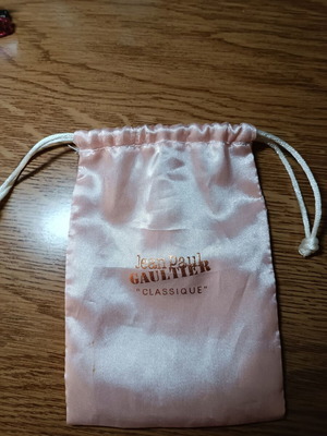 Jean Paul Gaultier satin pouch like new