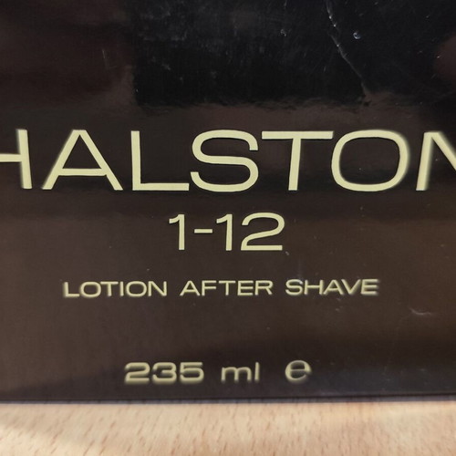 Halston I-12 vintage men's after shave 235ml new with box