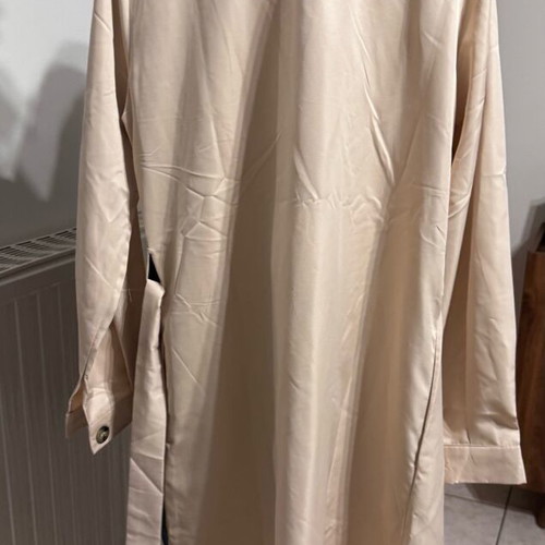 Big Dart trench coat new, light beige, size 36