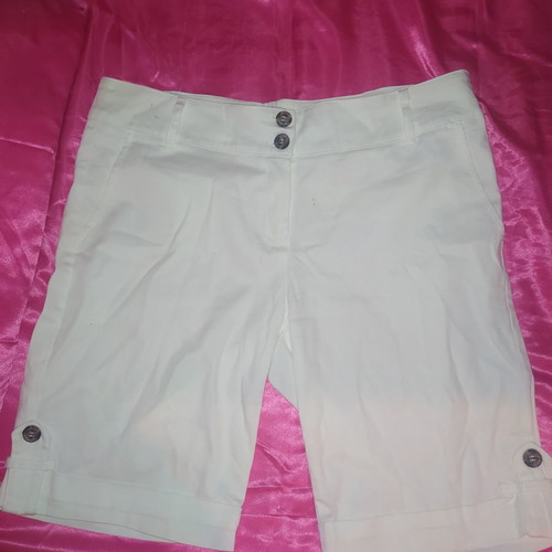 Mystic women's shorts used, white, size 40, low rise