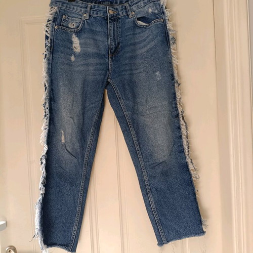 Women's denim jeans Pull and Bear used, blue, size S