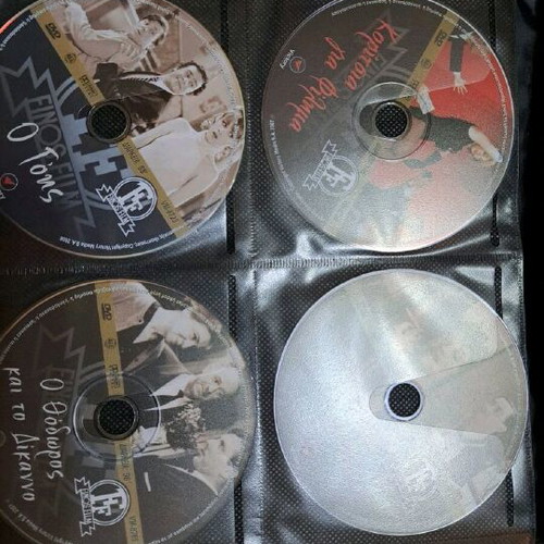 Greek movies new, 70 CDs and 6 Alice Vougiouklaki DVDs dubbed