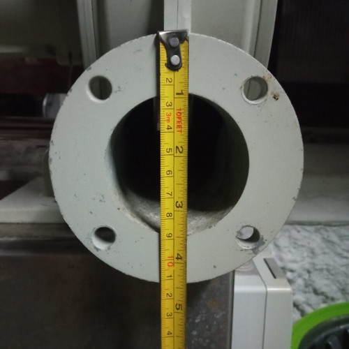 Three-phase blower 0.075 kW used, 230/400V, Germany