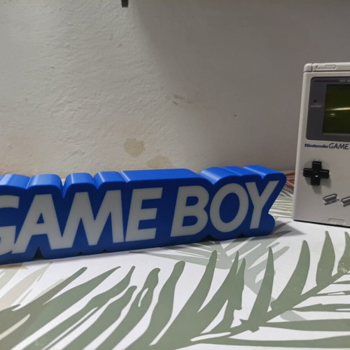 Gameboy light logo sign like new