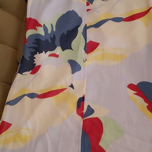Tommy Hilfiger dress colorful used, silk, size M