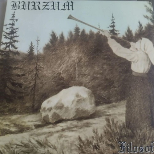 Burzum Filosofem double vinyl LP album used reissue 2008