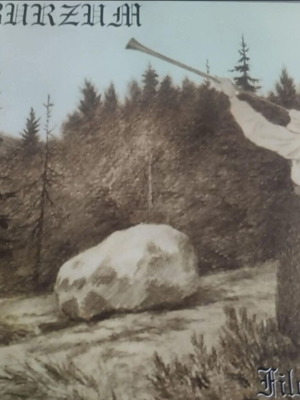 Burzum Filosofem διπλό βινύλιο LP άλμπουμ μεταχειρισμένο επανέκδοση 2008