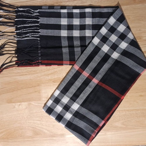 Checked pashmina scarf new