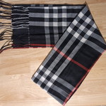 Checked pashmina scarf new
