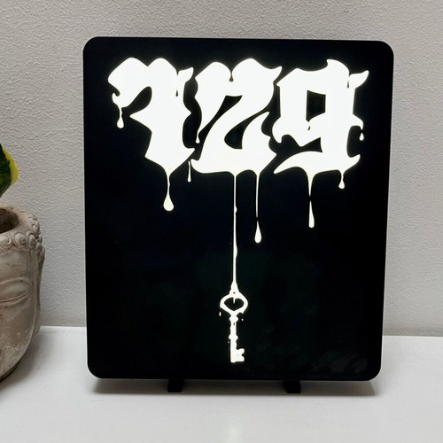 Novel 729 LED Light Box new, modern decorative lamp