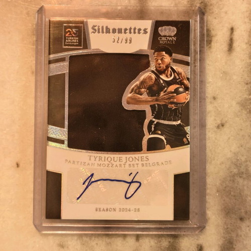 Tyrique Jones autograph patch new /99