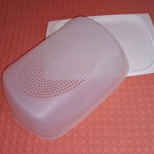 Large Tupperware cheese container like new with CondensControl technology 30.6x20.5 cm