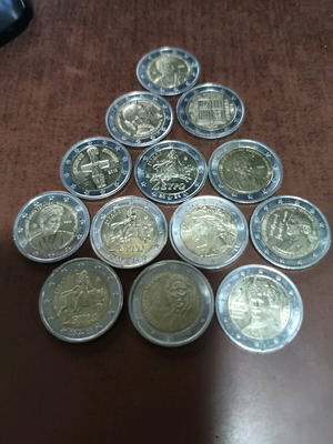 2 euro coins new from European countries