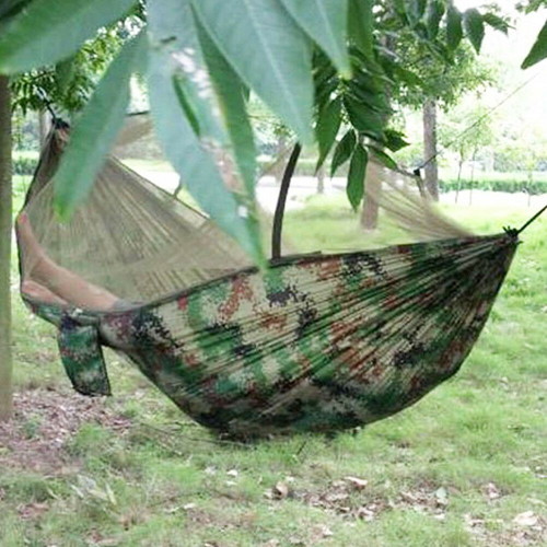 Hammock for 2 people new with mosquito net, large size 2.60x1.40