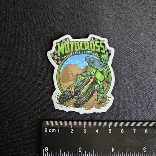 Motocross sticker new