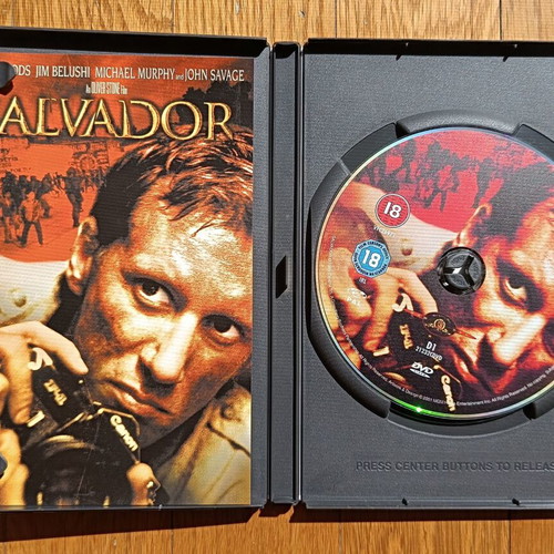 Salvador DVD μεταχειρισμένο χωρίς ελληνικούς υπότιτλους