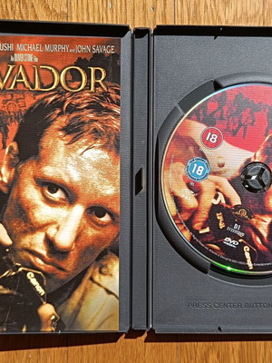Salvador DVD μεταχειρισμένο χωρίς ελληνικούς υπότιτλους