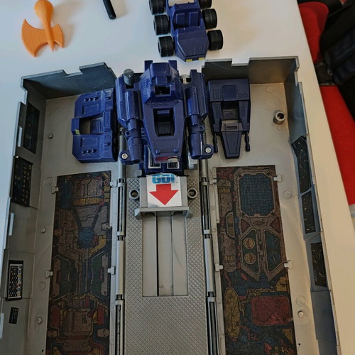 Optimus Prime G1 and Trailer used with 3D printed parts