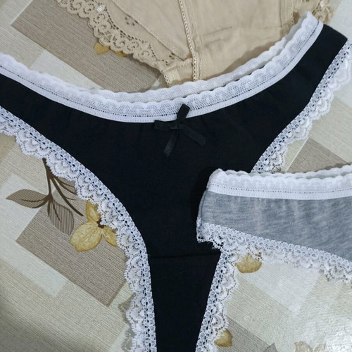 Set of 5 new cotton-rich underwear for S/heavy M size