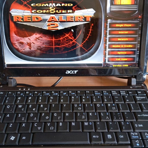 Mini Laptop Acer AO531h-0bj used with Windows XP