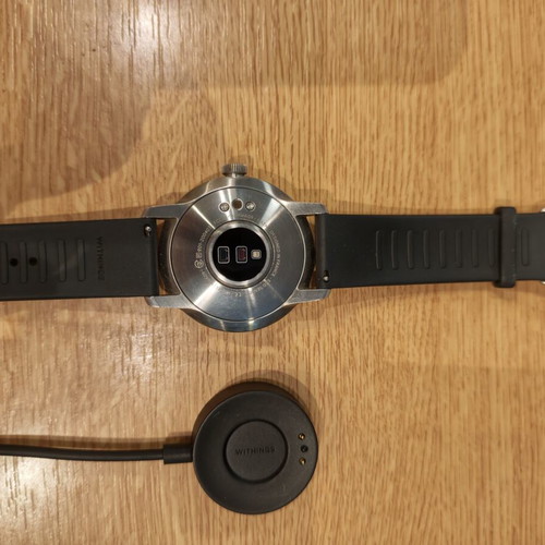 Withings ScanWatch 1 Black hybrid smartwatch, stainless steel