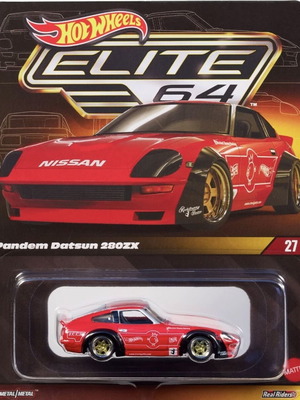 Hot Wheels Elite 64 Pandem Datsun 280ZX μεταλλικό αυτοκινητάκι σε κόκκινο