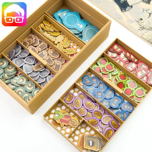 Creature Comforts Board Game Organizer new, 3D printed insert