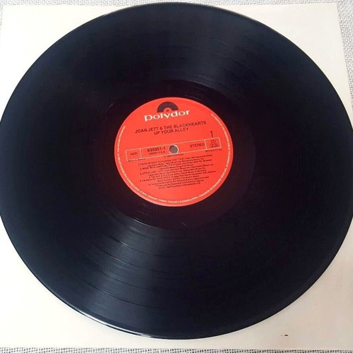 Joan Jett And The Blackhearts Up Your Alley LP used, rock