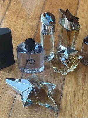 Angel Thierry Mugler perfume miniatures set new, 7 pieces