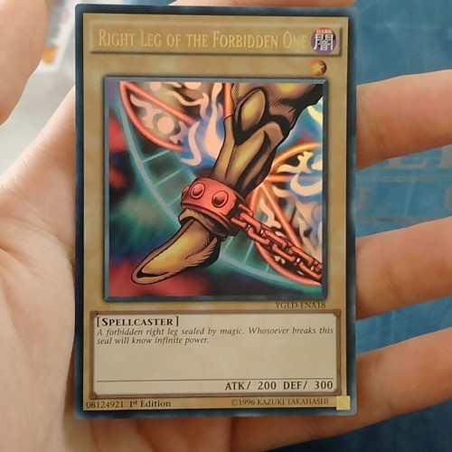 Exodia 5 cards 1st edition collectible like new
