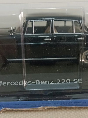 Αξέχαστα Αυτοκίνητα Mercedes-Benz 220 SE 1959 1:43 μινιατούρα καινούργιο με περιοδικό