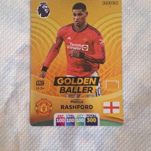 Premier League 2024 Golden Baller Markus Rashford new