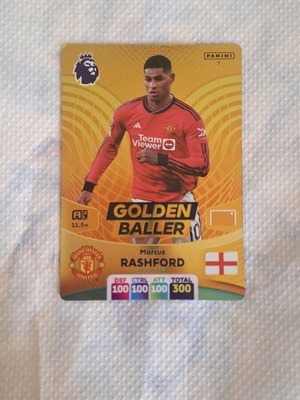 Premier League 2024 Golden Baller Markus Rashford new