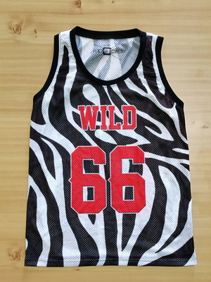 Basket zebra print tank top new, sizes S and M
