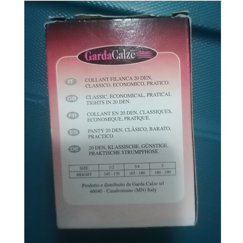 Vintage tights new, pack of 8, black and beige