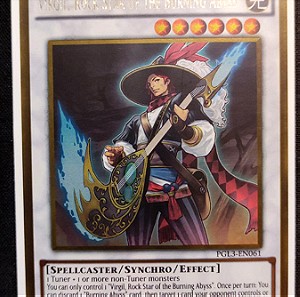 Virgil Rock Star of the Burning Abyss Gold Rare