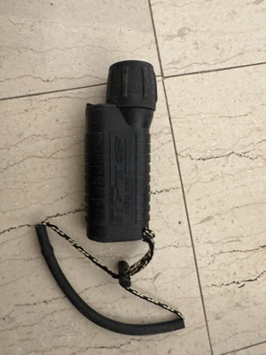 Underwater Kinetics SL4 diving flashlight used, black, 150m depth