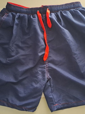Men's swim shorts like new, size XL, blue