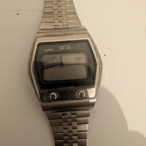 Seiko A031-5000 vintage digital wristwatch, non-working