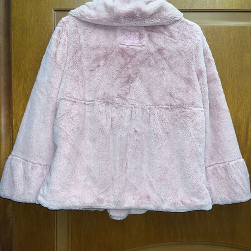 BSB faux fur pink like new, short jacket