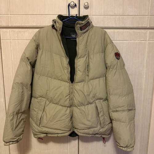Men's jacket, khaki green, size L