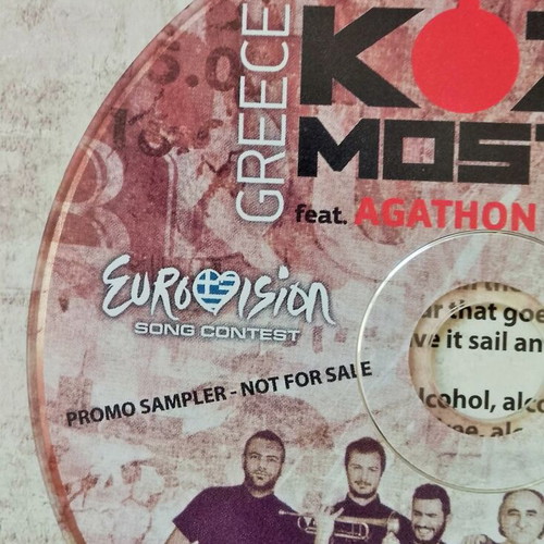 Eurovision Promo Pack 2013 like new, CD and DVD Greece - Sweden