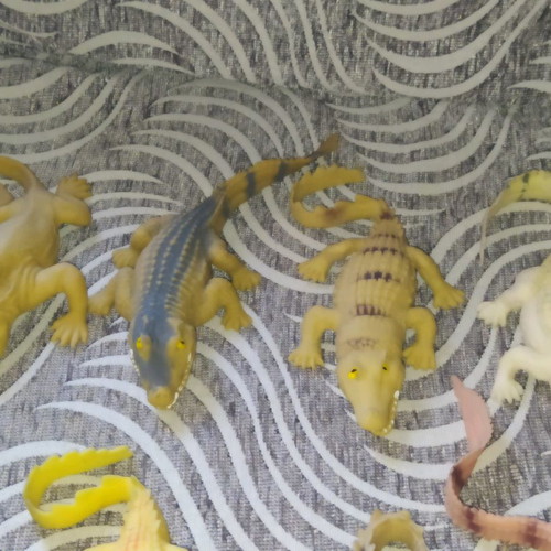 Rubber reptiles-lizards new
