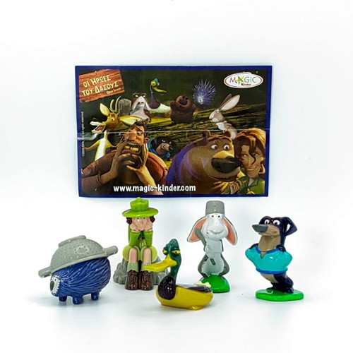 Kinder Surprise The Forest Heroes 2006 figures like new